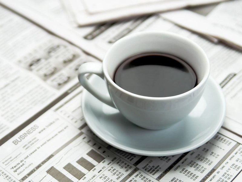 Coffee on table - The Carpet Shoppe Inc in Tulare, CA